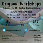 Origami Workshops Berlin-Friedrichshain